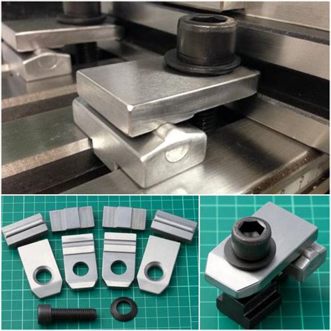 cnc clamps for milling machine|milling vise hold down clamps.